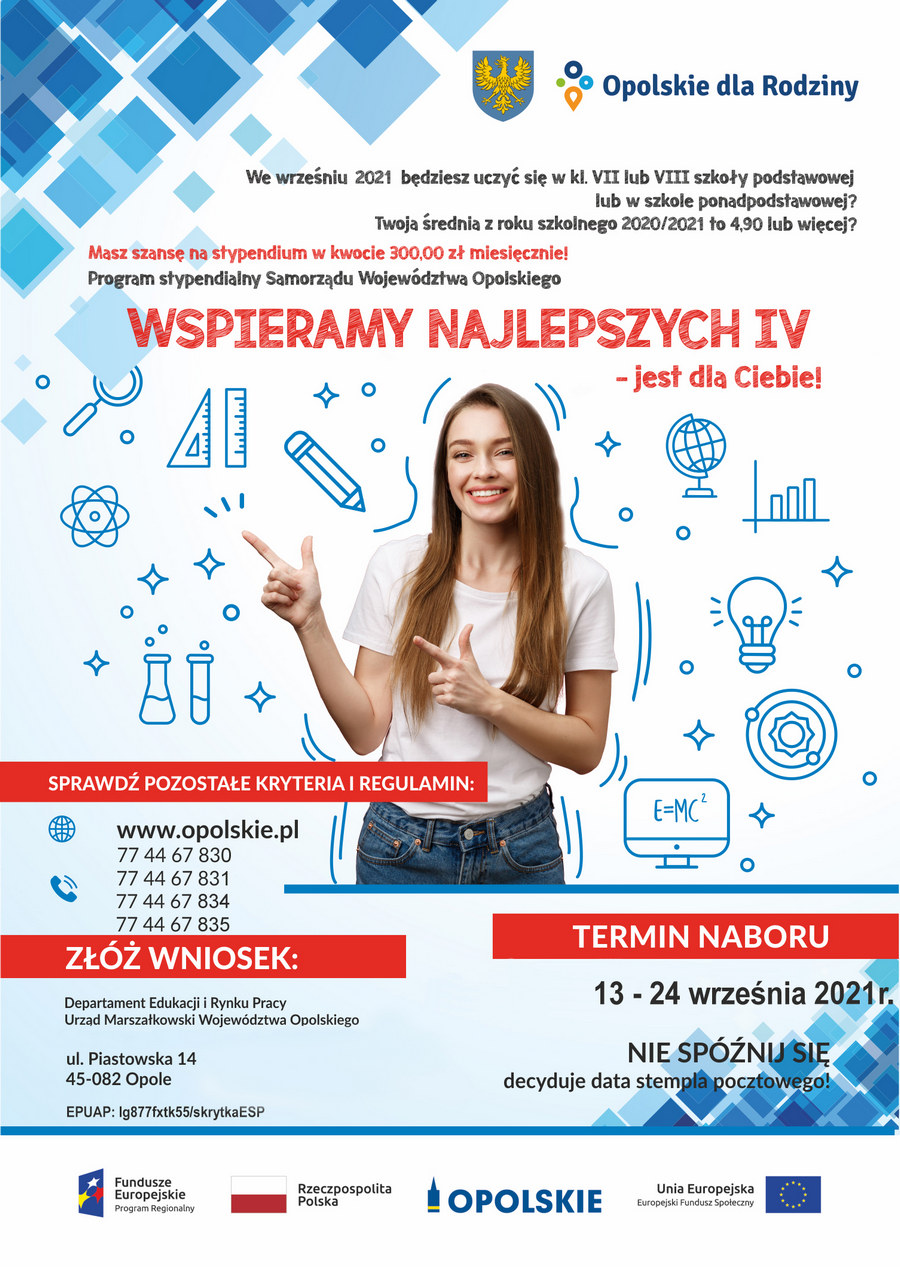 Wspieramy najlepszych 2021