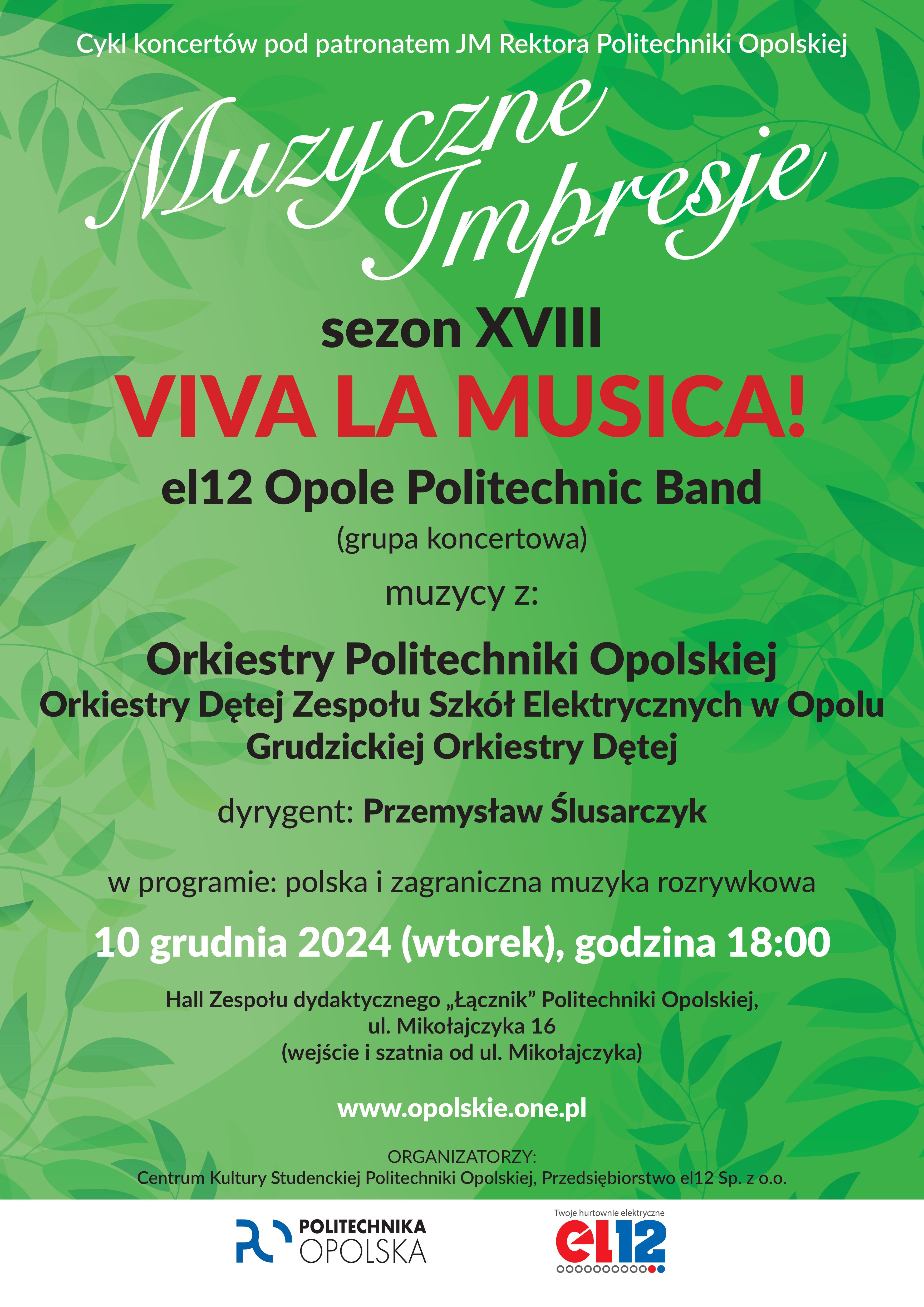 Muzyczne impresje Orkiestra Dęta ZSE w Opolu 2024